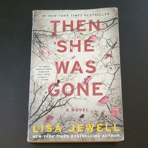 Then She Was Gone by Lisa Jewell - White & Pink Cover
